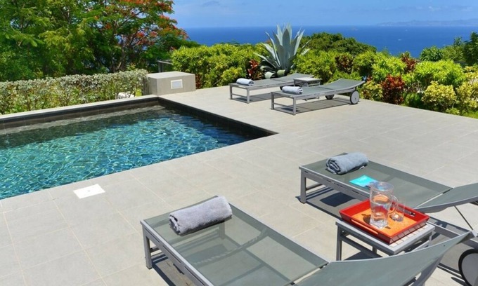 Colombier Villa | Oceanfront Villa Belle Bague with Private Pool in Colombier