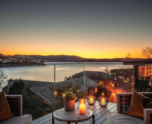Tertnes Villa | Villa Bergen: Ocean View Retreat, Steps from Beach & City