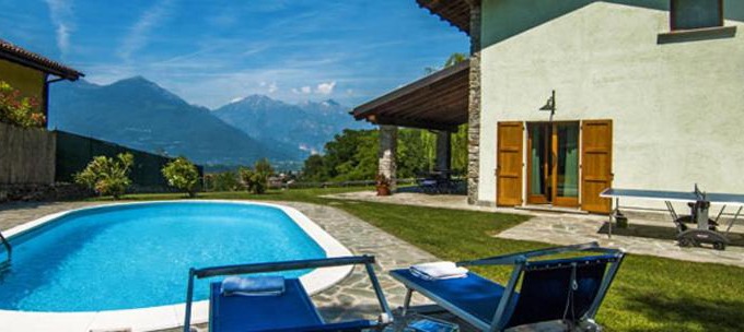 Colico Villa | Villa Betulla: Private Pool Retreat on Lake Como, Rated 9.7
