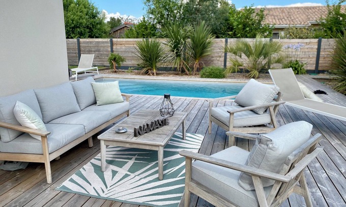 Lege-Cap-Ferret House | Experience Villa Bliss with Private Pool Near Ocean and Basin