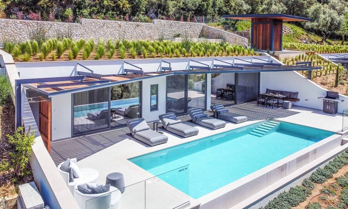 Lefkada Villa | Discover Villa Beyond the Dream with Pool and Spa Amenities