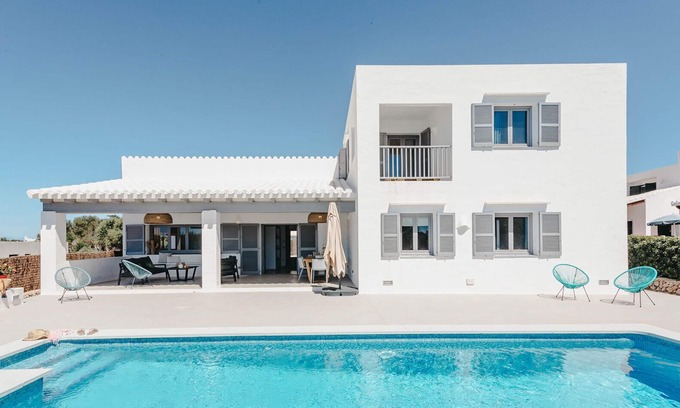 Binibeca Villa | Villa Bini Maria: Oceanfront Getaway with Private Pool