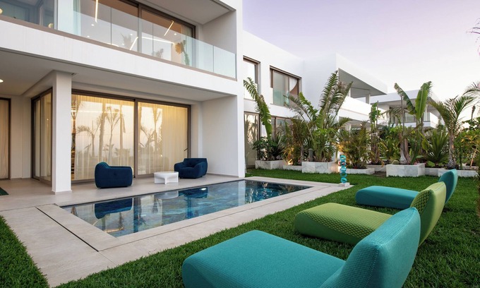Mnar Villa | Villa Blue Ocean - Le Bleu Resort