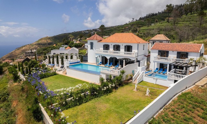 Calheta Villa | Blue Sea Tower Villa with Private Pool & Ocean Views