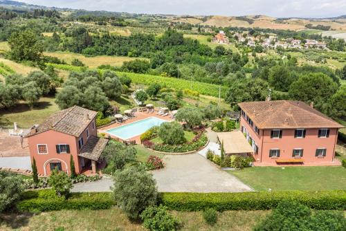 Gambassi Terme Villa | Elegant Oceanfront Retreat at Villa Boscone - 4 Star Stay