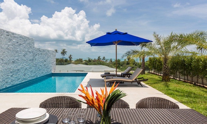 Plai Laem Villa | Villa 'Bovila': Family Holiday Home with Ocean Views
