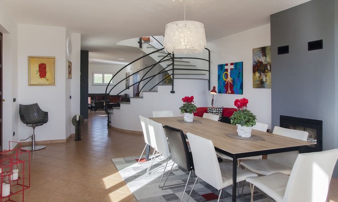 Vigliano d'Asti House | Serene Villa Bricco Astiani with Private Pool & Spa