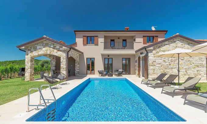 Karojba Villa | Discover Villa Brih II: Ocean View with Private Pool