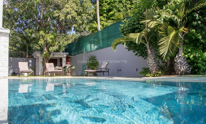 Municipality of Playa Villa | Relax at Villa Cabbana Siboney: Enjoy Pool & Ocean Views