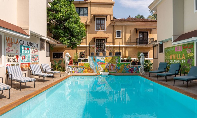Gauravaddo Villa | Serene Villa Calangute Phase 2 with Oceanfront Pool
