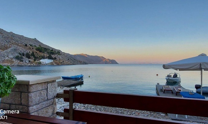 Symi House | Villa Calme: Oceanfront Bliss with Pool & Top-Rated Service