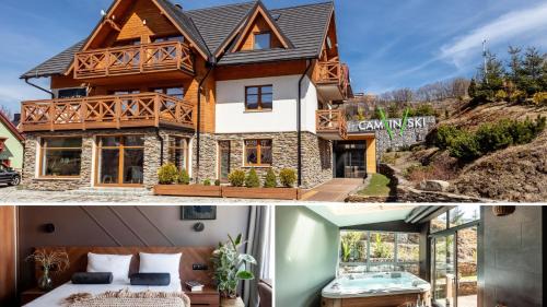 Zieleniec Bed & Breakfast | Elegant Villa Cam: Oceanfront Oasis with Spa & Hot Tub