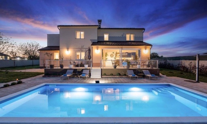 Kozljani Villa | Villa Camelie: Modern Istrian Retreat with Ocean Views