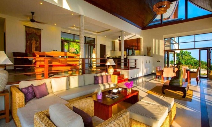 Laem Set Villa | Villa Camille: Relax with Panoramic Views & Private Pool