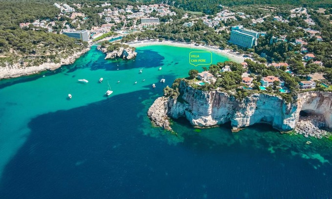 Cala Galdana Villa | Pet-Friendly Villa Can Pere with Ocean Views in Cala Galdana
