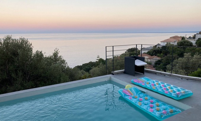Pietranera Villa | Villa Cap Corse: Panoramic Sea Views Near Bastia