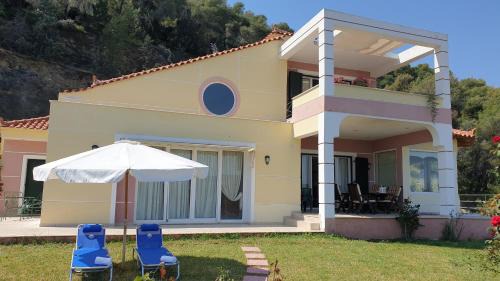 Melissopetra Villa | Discover Villa Captain's View: Oceanfront Escape with Pool
