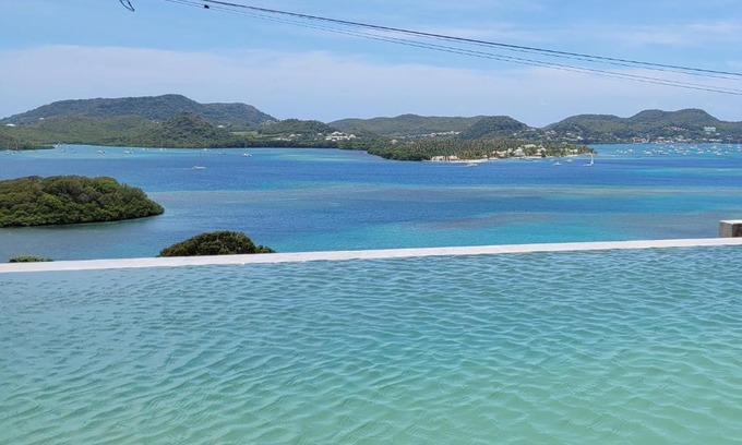 Le Marin Villa | Beautiful Villa with Ocean View and Pool in the Caribbean