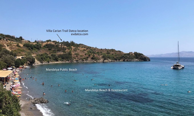Datca City Center Villa | Explore Villa Carian Trail in Scenic Datca Kargı