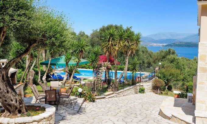 Agios Stefanos Villa | Explore Villa Caribia: Private Pool & Family-Friendly Stay