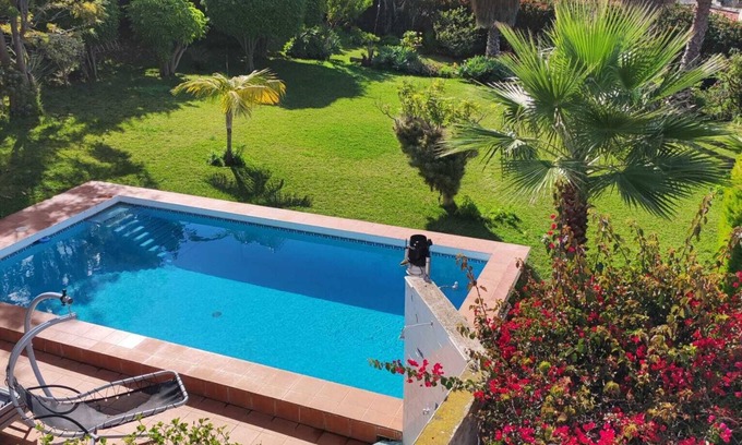 Sauzal Villa | Villa Carioca: Ocean View Retreat with Private Pool & Garden