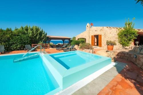 Costa Paradiso Villa | Villa Carla: Oceanfront Retreat with Private Pool & Sauna