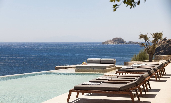 Agios Ioannis House | Villa Cascade: Guest Rated 10/10 with Oceanfront Luxury