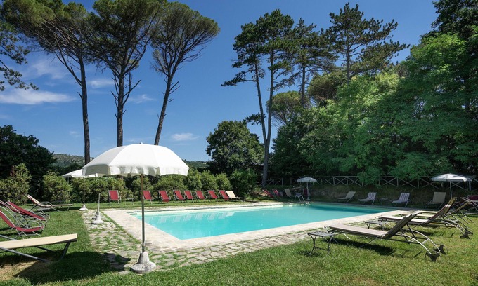 Monteluiano Villa | Villa 'Castello Di Magrano' with Private Pool & Terrace