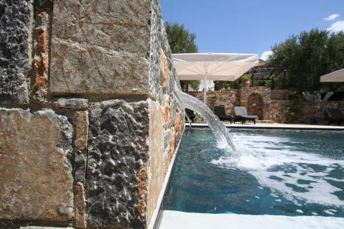 Istron Apartment | Villa Castello: Oceanfront Retreat with Pool & Restaurant