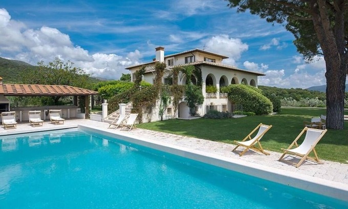 Ponti di Badia Villa | Villa Castiglione: Idyllic Sea View Villa with Private Pool