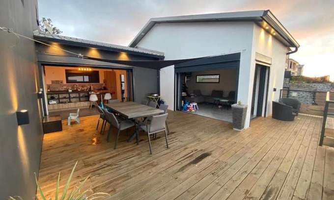 Saint-Paul House | Relax at Villa Catamaran: Family-Friendly with Pool & Hot Tub