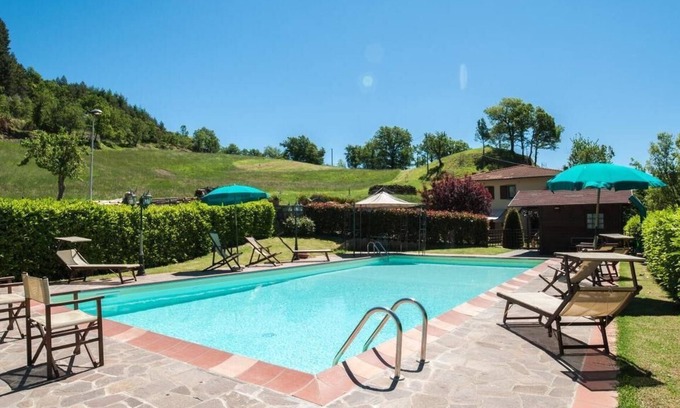 Pratovecchio Villa | Villa Caterina: Private Pool Oasis with Scenic Country Views