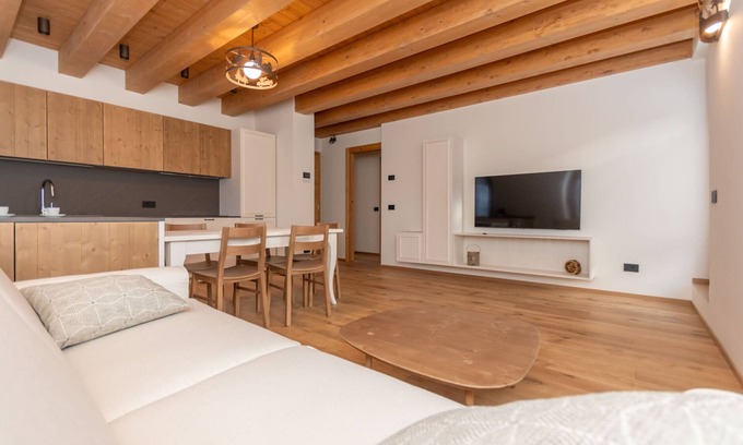 Caviola Apartment | Villa Caterina P1: Family-Friendly Retreat with Kitchen Access