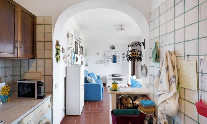 Tiberio Villa | Villa Caterina: Sea View, Private Terrace & Top Amenities