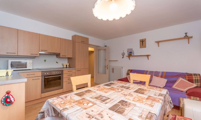 Moena Apartment | Family-Friendly Villa Catia with Kitchen & Pet Amenities