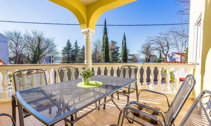 Crikvenica Villa | Relax at Villa Chiara with Pool and Oceanfront Views