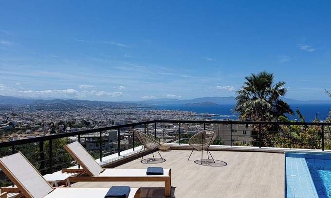 Chania Town Villa | Villa City View: Private Pool & Majestic City Center Access