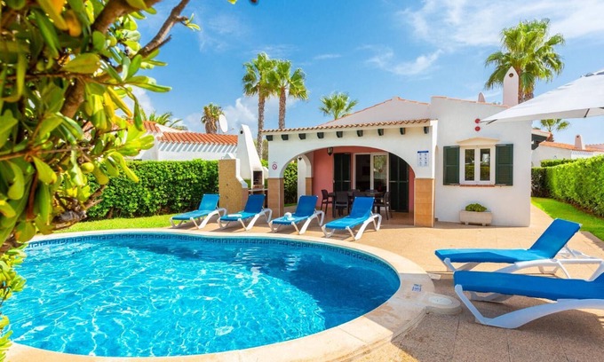 Cap d'Artrutx Villa | Villa Clariana: Private Pool, Oceanfront Retreat Awaits
