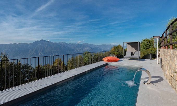 San Zeno di Montagna Villa | Lake View Villa with Heated Pool & Private Garage, 10/10!