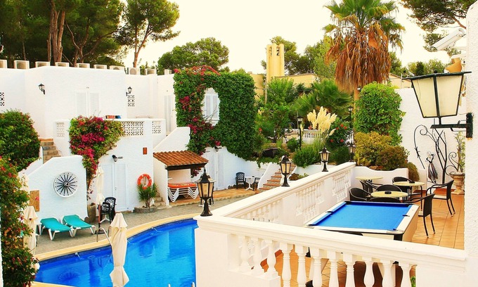Peguera Bed & Breakfast | Villa Columbus: Guest Rated 8.8 with Pool & Spa Amenities