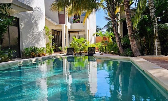 Telchac Puerto Apartment | Villa Constantino: Ocean View, Pool & Perfect 10 Rating