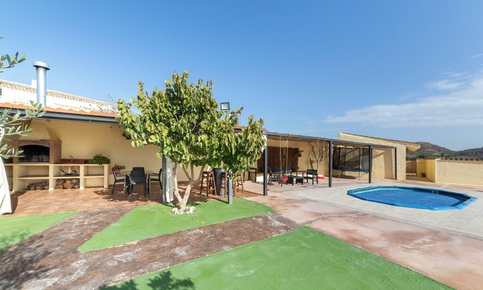 Velez-Blanco House | Villa Cortijo Alba: Relaxing Retreat with Pool and Garden