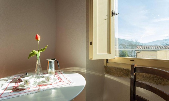 Sigillo Apartment | Villa Costanzi - Relaxing Terrace with Pet-Friendly Charm