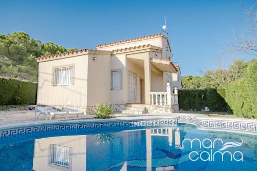 Les Tres Cales Villa | Villa Currican by Marcalma: Oceanfront Escape with Pool