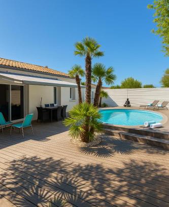 Le Gue-d'Allere Villa | Villa détente - Entre terre et mer