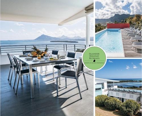 Le Morne Villa | Villa Dabbadia: Unique Oceanfront Views Await You