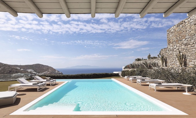 Elia Villa | Discover Villa Daedalus: Oceanfront Getaway with Spa & Pool