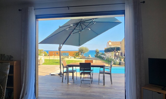 Bravone Villa | Idyllic Villa with Private Pool and Ocean View for Families