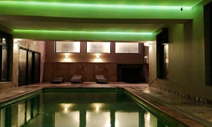Langoat Villa | Elegant Villa with Indoor Pool and Jacuzzi Near the Beach