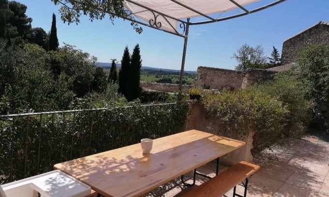 Portel-des-Corbieres Villa | Villa de Charme: Ocean View Retreat in the South of France
